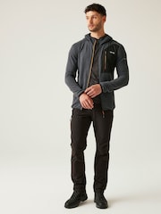 Regatta Grey Mens Lakewright Full-Zip Midlayer Fleece - Image 3 of 7