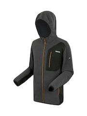 Regatta Grey Mens Lakewright Full-Zip Midlayer Fleece - Image 7 of 7