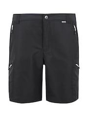 Regatta Grey Mens Leesville Multi Pocket III Walking Shorts - Image 1 of 3