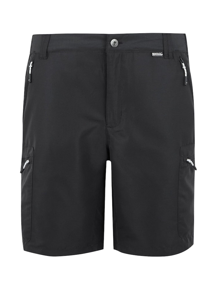 Regatta Grey Mens Leesville Multi Pocket III Walking Shorts - Image 1 of 3