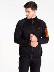 Dare 2b Mens Torrek Mountain Series Zip Through Black Fleece - Image 1 of 7