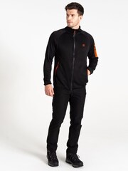 Dare 2b Mens Torrek Mountain Series Zip Through Black Fleece - Image 2 of 7