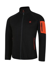 Dare 2b Mens Torrek Mountain Series Zip Through Black Fleece - Image 6 of 7