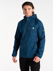 Dare 2b Mens Blue Torrek Pro Mountain Series Midlayer Fleece - Image 1 of 7