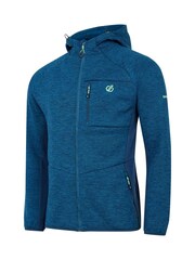 Dare 2b Mens Blue Torrek Pro Mountain Series Midlayer Fleece - Image 6 of 7