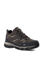 Regatta Brown Mens Holcombe III Low Waterproof Shoes - Image 2 of 6