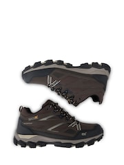 Regatta Brown Mens Holcombe III Low Waterproof Shoes - Image 4 of 6