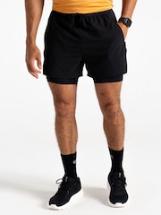 Dare 2b Mens Movement II Black Shorts - Image 1 of 8