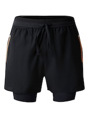 Dare 2b Mens Movement II Black Shorts - Image 6 of 8