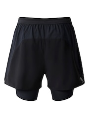 Dare 2b Mens Movement II Black Shorts - Image 8 of 8