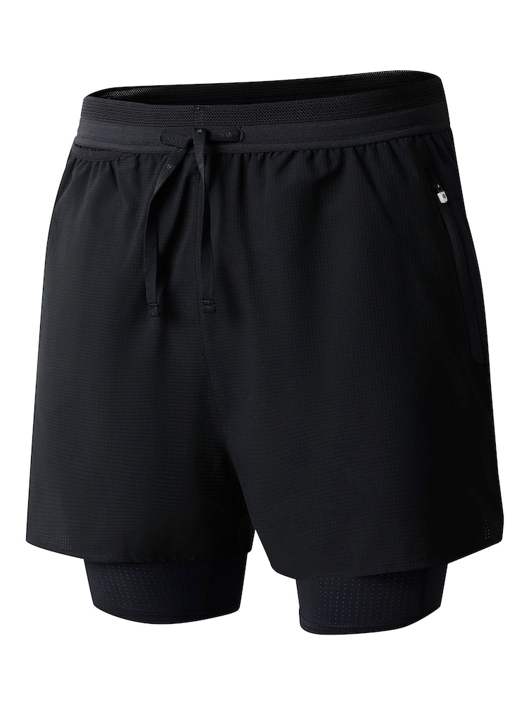 Dare 2b Mens Movement II Black Shorts - Image 8 of 8 Dare 2b Mens Movement II Black Shorts - Image 8 of 8