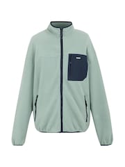 Regatta Green Mens Frankie Full Zip Fleece - Image 5 of 7