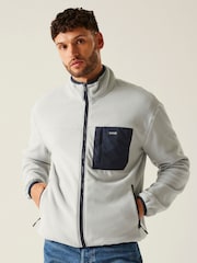 Regatta Grey Mens Frankie Full Zip Fleece - Image 1 of 7