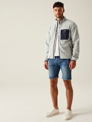 Regatta Grey Mens Frankie Full Zip Fleece - Image 3 of 7