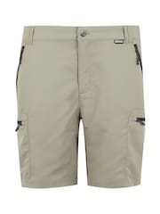 Regatta Brown Mens Leesville Multi Pocket III Walking Shorts - Image 1 of 3