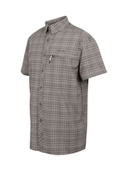 Regatta Grey Mens Travel Packaway Short Sleeve Shirt - Image 7 of 7