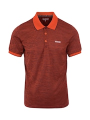 Оранжевый - Regatta Mens Remex II Jersey Polo Shirt - Изображение 5 из 7