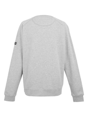 Regatta Grey Mens Nithsdale Crewneck Sweatshirt - Image 6 of 7