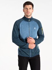 Dare 2b Mens Blue Torrek Mountain Series Zip Through Fleece - Image 1 of 7