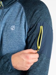 Dare 2b Mens Blue Torrek Mountain Series Zip Through Fleece - Image 4 of 7