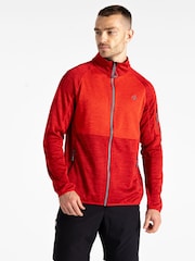 Dare 2b Mens Red Torrek Mountain Series Zip Through Fleece - Image 1 of 8