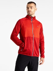 Dare 2b Mens Red Torrek Mountain Series Zip Through Fleece - Image 3 of 8