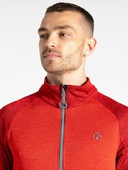Dare 2b Mens Red Torrek Mountain Series Zip Through Fleece - Image 5 of 8