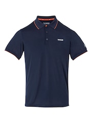 Синий - Regatta Mens Remex II Jersey Polo Shirt - Image 5 of 7