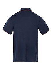 Синий - Regatta Mens Remex II Jersey Polo Shirt - Image 6 of 7