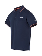 Синий - Regatta Mens Remex II Jersey Polo Shirt - Image 7 of 7