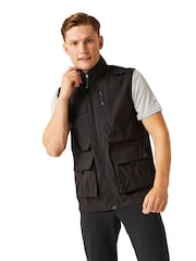 Regatta Black Mens Travel Light Pack Away Body Warmer - Image 1 of 7