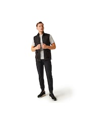 Regatta Black Mens Travel Light Pack Away Body Warmer - Image 3 of 7