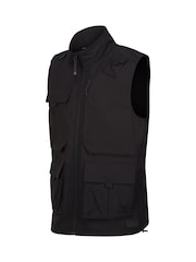 Regatta Black Mens Travel Light Pack Away Body Warmer - Image 7 of 7