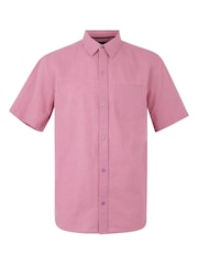 Regatta Pink Mens Loran Lightweight Shirt - Image 5 of 7