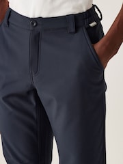 Regatta Blue Mens Fenton Softshell Walking Trousers - Image 4 of 7