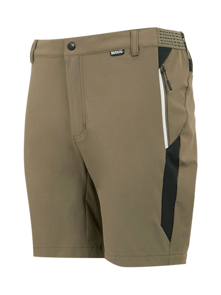 Regatta Brown Mens Mountain II Walking Shorts - Image 7 of 7 Regatta Brown Mens Mountain II Walking Shorts - Image 7 of 7