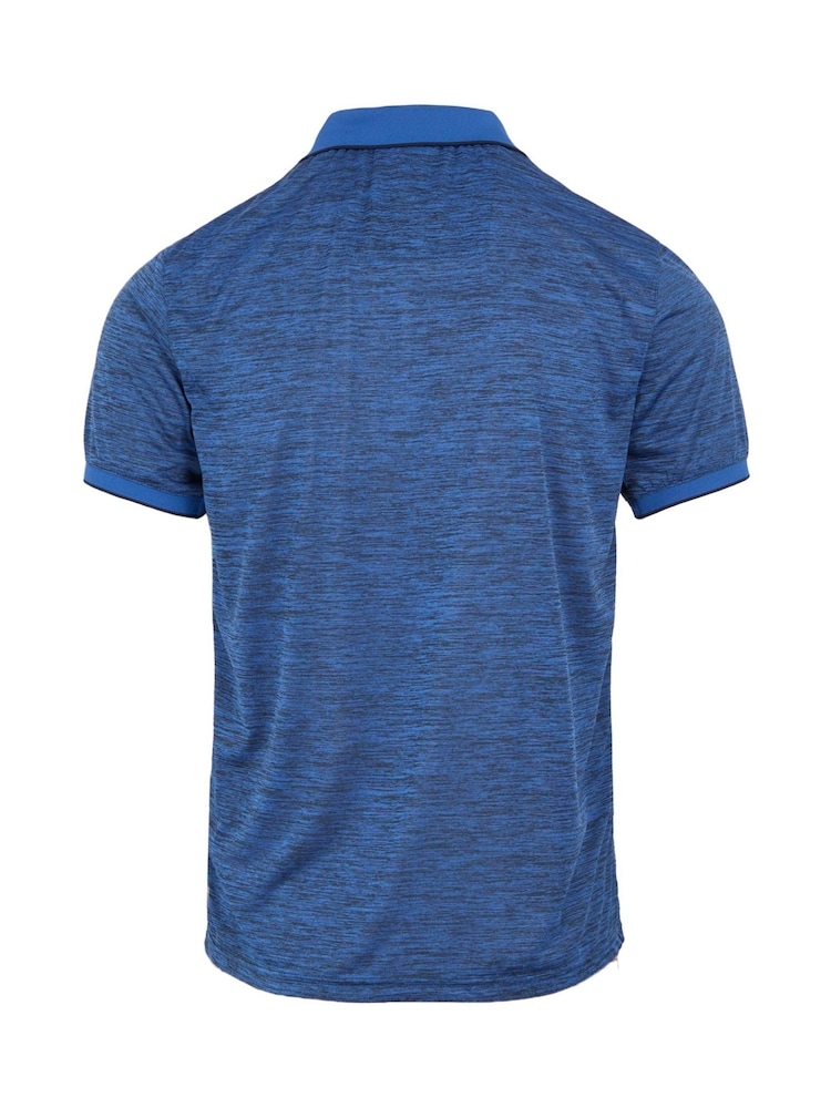 Regatta Blue Chrome Mens Remex II Jersey Polo Shirt - Image 6 of 6