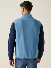 Regatta Blue Mens Frankie Microfleece Body Warmer - Image 2 of 7