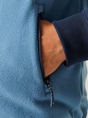 Regatta Blue Mens Frankie Microfleece Body Warmer - Image 4 of 7