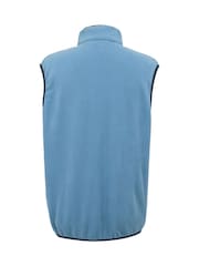 Regatta Blue Mens Frankie Microfleece Body Warmer - Image 6 of 7