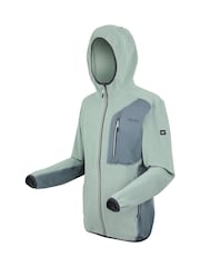 Regatta Green Mens Lakewright Full-Zip Midlayer Fleece - Image 7 of 7