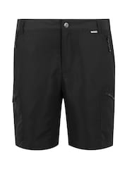 Regatta Black Mens Leesville Pocket Walking III Shorts - Image 1 of 3