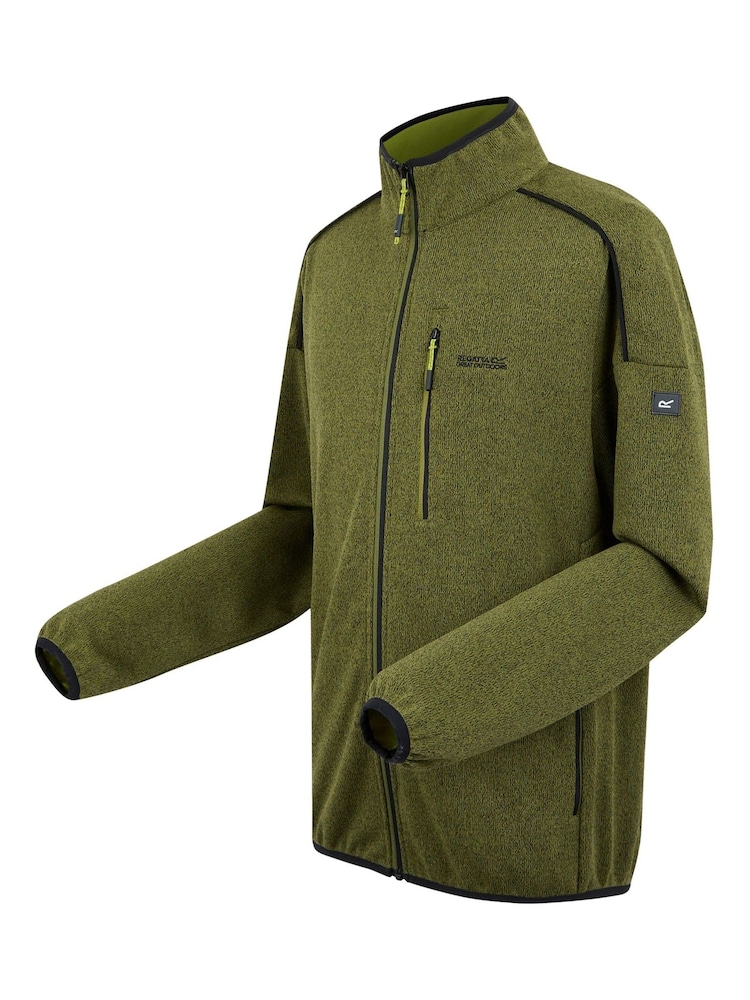 Regatta Green Mens Kames Full Zip Fleece - Image 7 of 7