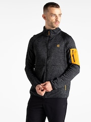 Dare 2b Mens Torrek Mountain Series Zip Up Black Fleece - Image 1 of 8