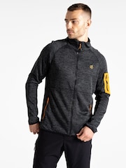 Dare 2b Mens Torrek Mountain Series Zip Up Black Fleece - Image 4 of 8