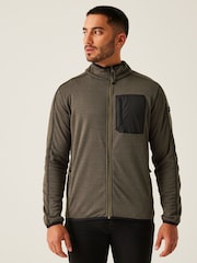 Regatta Green Mens Kitom Two-Tone Fleece - Image 1 of 6