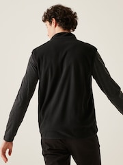 Regatta Black Mens Frankie Microfleece Body Warmer - Image 2 of 7