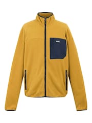 Regatta Yellow Mens Frankie Full Zip Fleece - Image 5 of 7