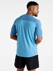 Dare 2b Mens Blue Power Up T-Shirt - Image 3 of 8