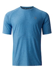 Dare 2b Mens Blue Power Up T-Shirt - Image 5 of 8
